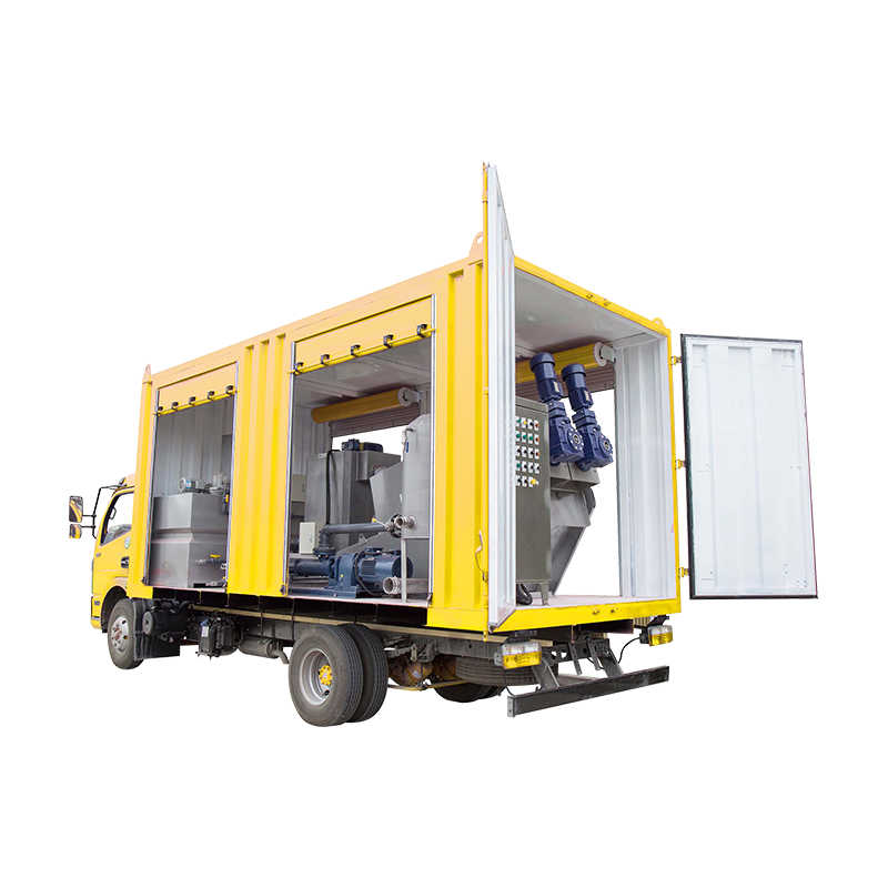 Mobile Vint Press Lebleing Dewatering Truck